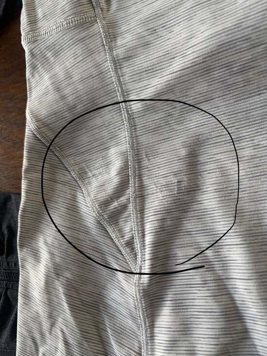 Lululemon Set: Stash N Run Tank & Dark Grey Heathered Crop Leggings(6) - Picture 6 of 6